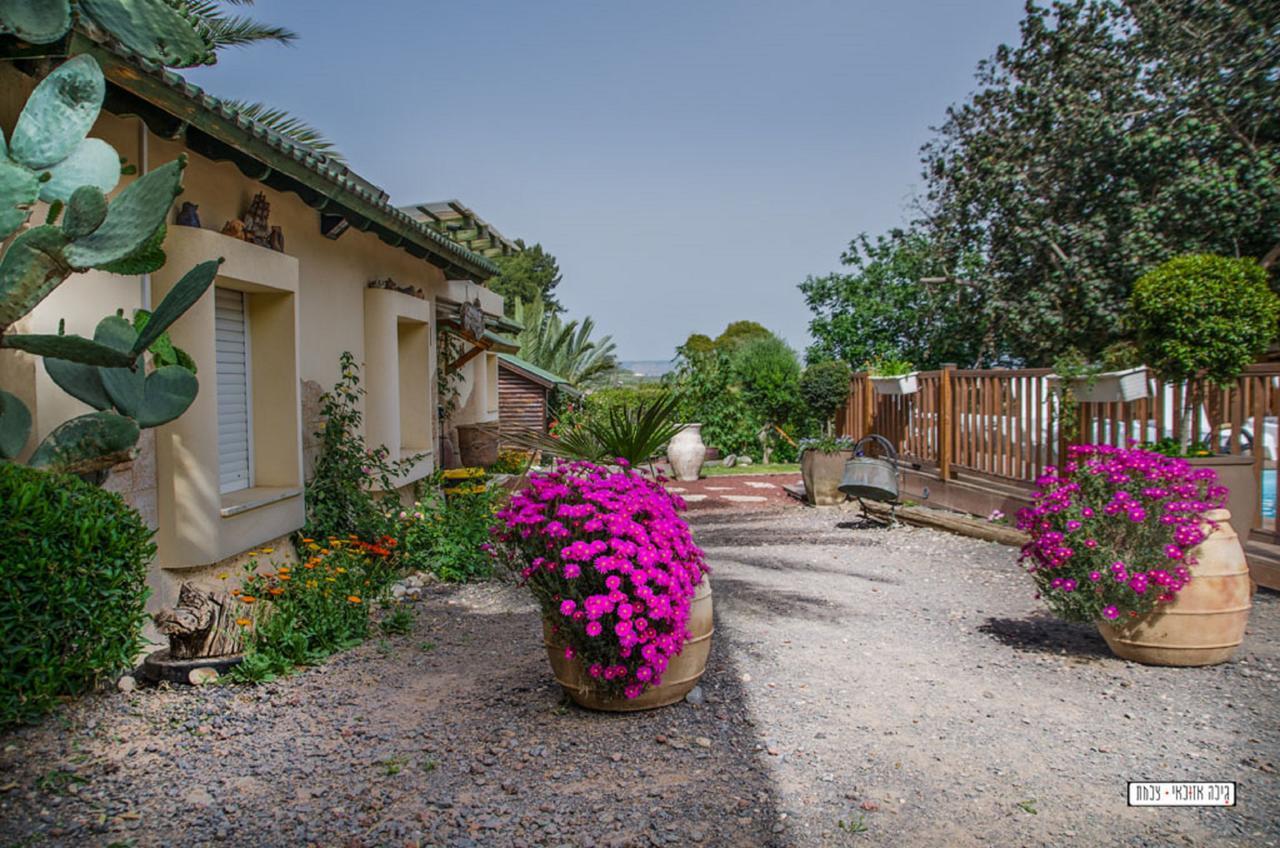 Villa Moon Light Yavneʼel Exterior foto
